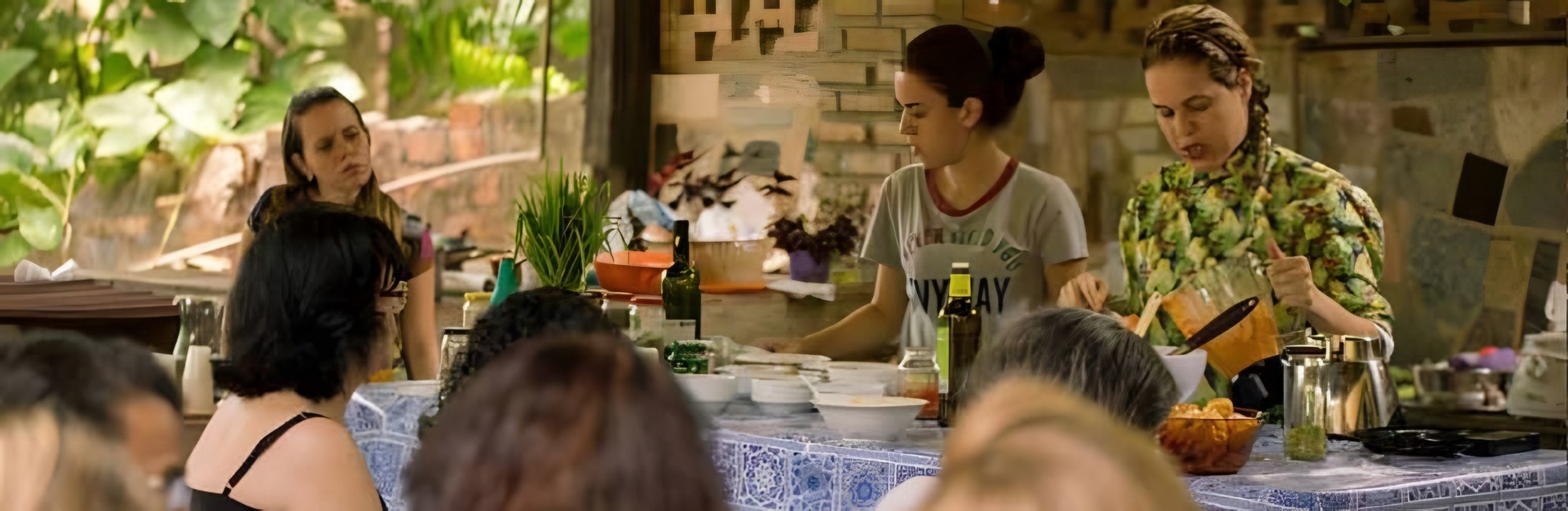 Oficina de culinária com a chef